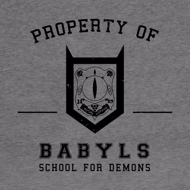 Property of Babyls School for Demons - Inverted by CCDesign